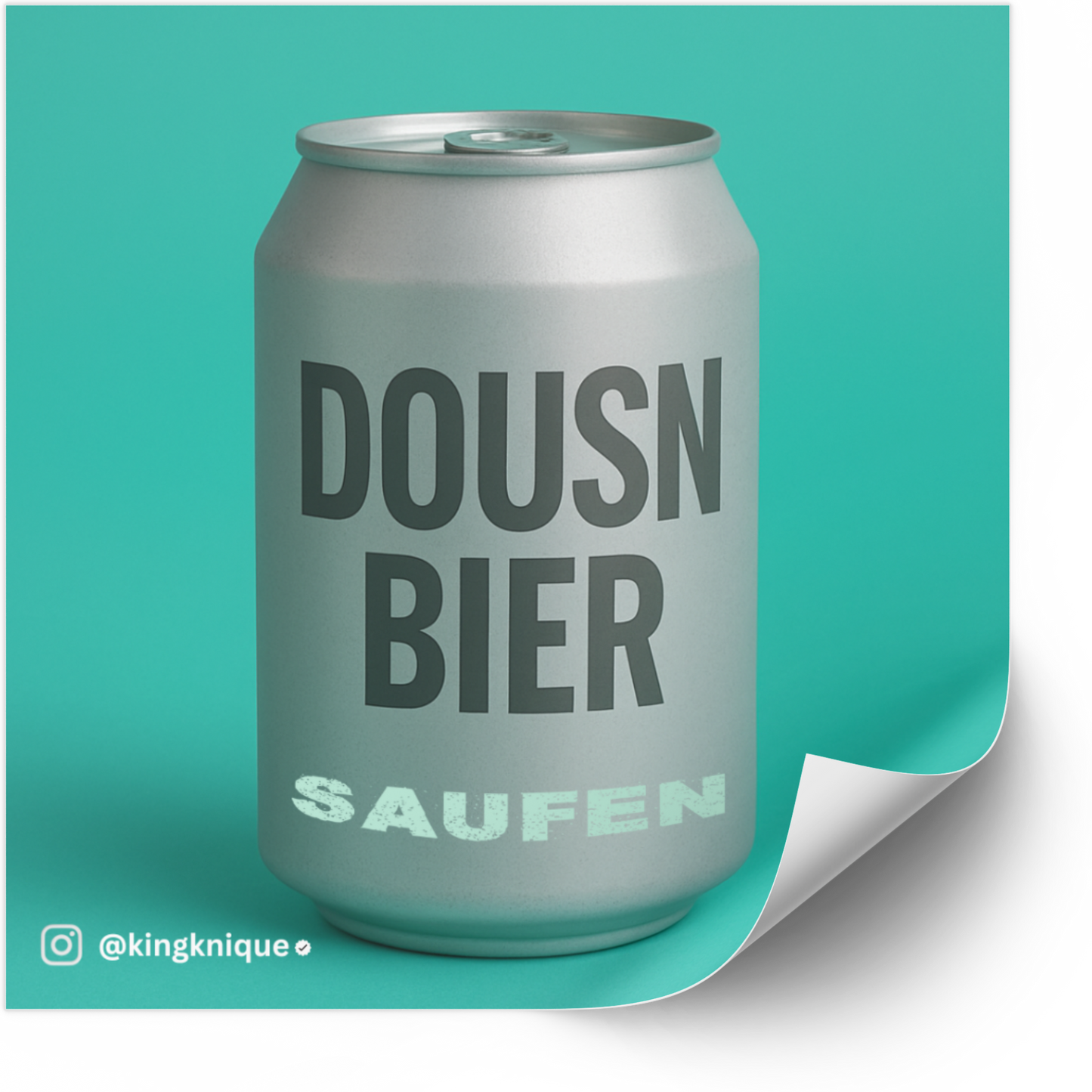 DOUSNBIER - SAUFkleber