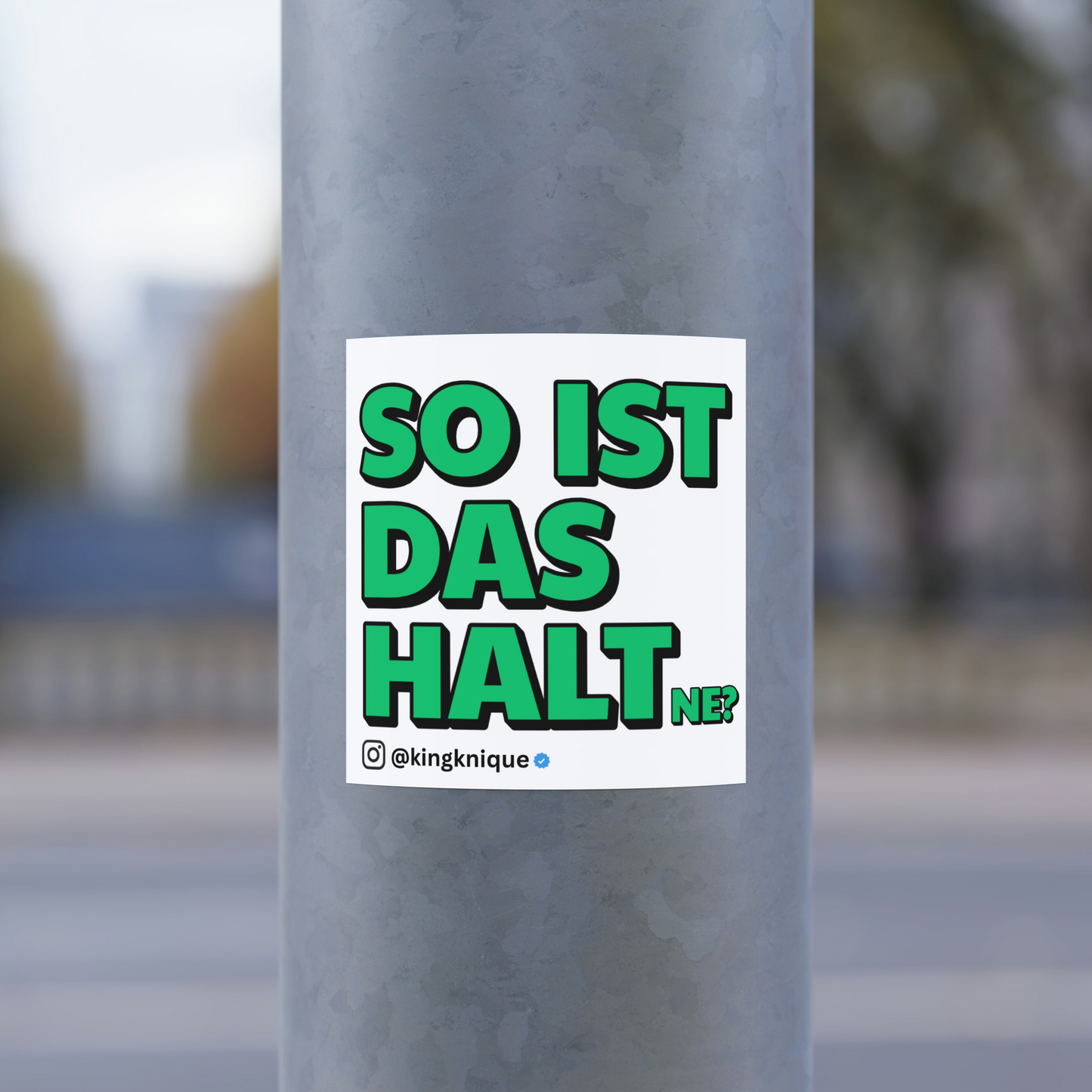 SIDHN? - SAUFkleber