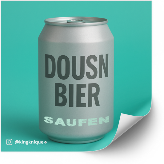 DOUSNBIER - SAUFkleber