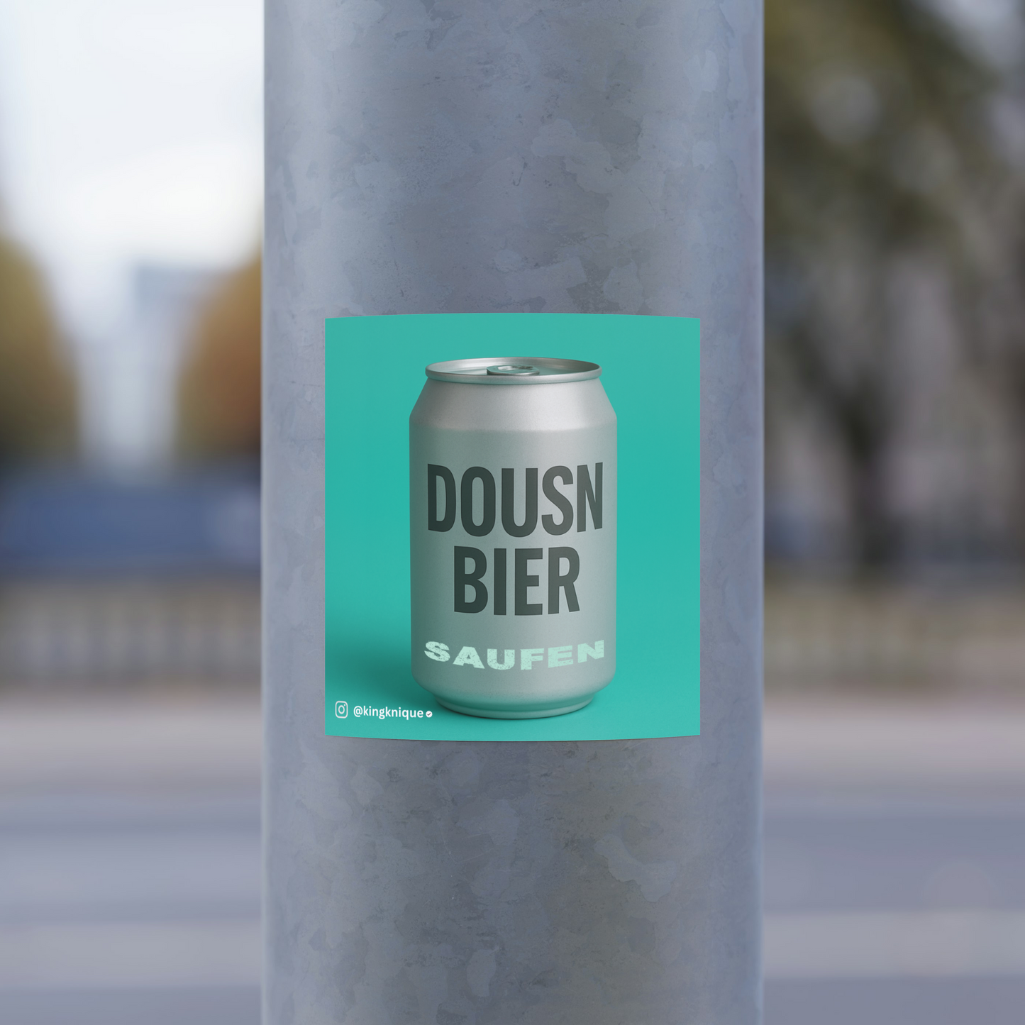 DOUSNBIER - SAUFkleber