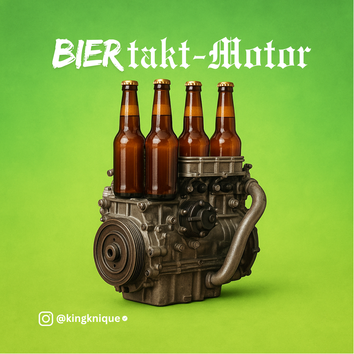 BIERtaktmotor - SAUFkleber